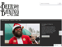 Tablet Screenshot of beerandbaking.com